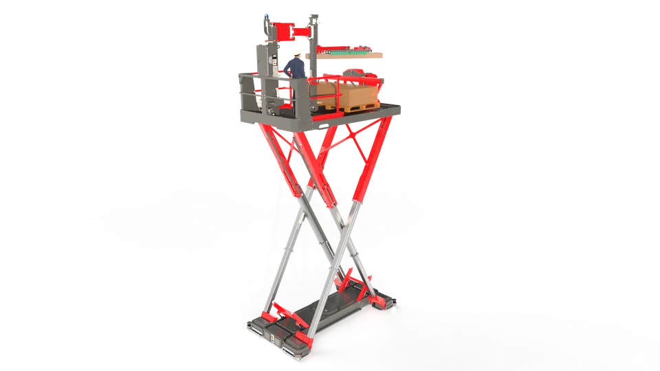 Custom AGV-011 at full lift height