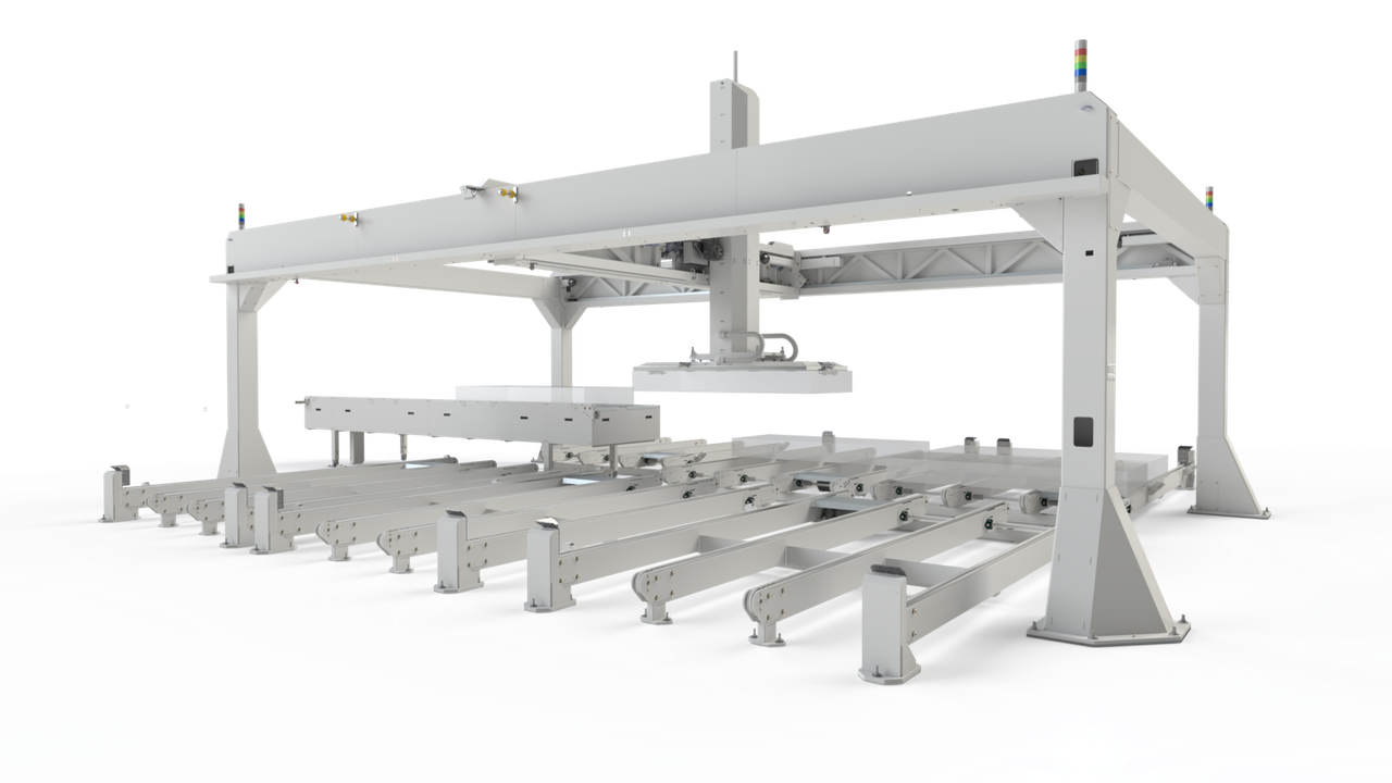 AXR-120 gantry, isometric view 2