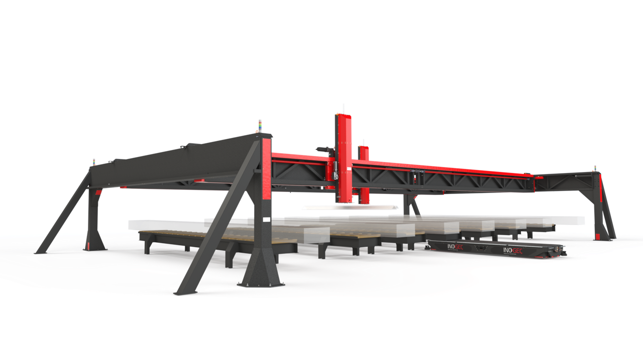 GEN-003 gantry, isometric view 1