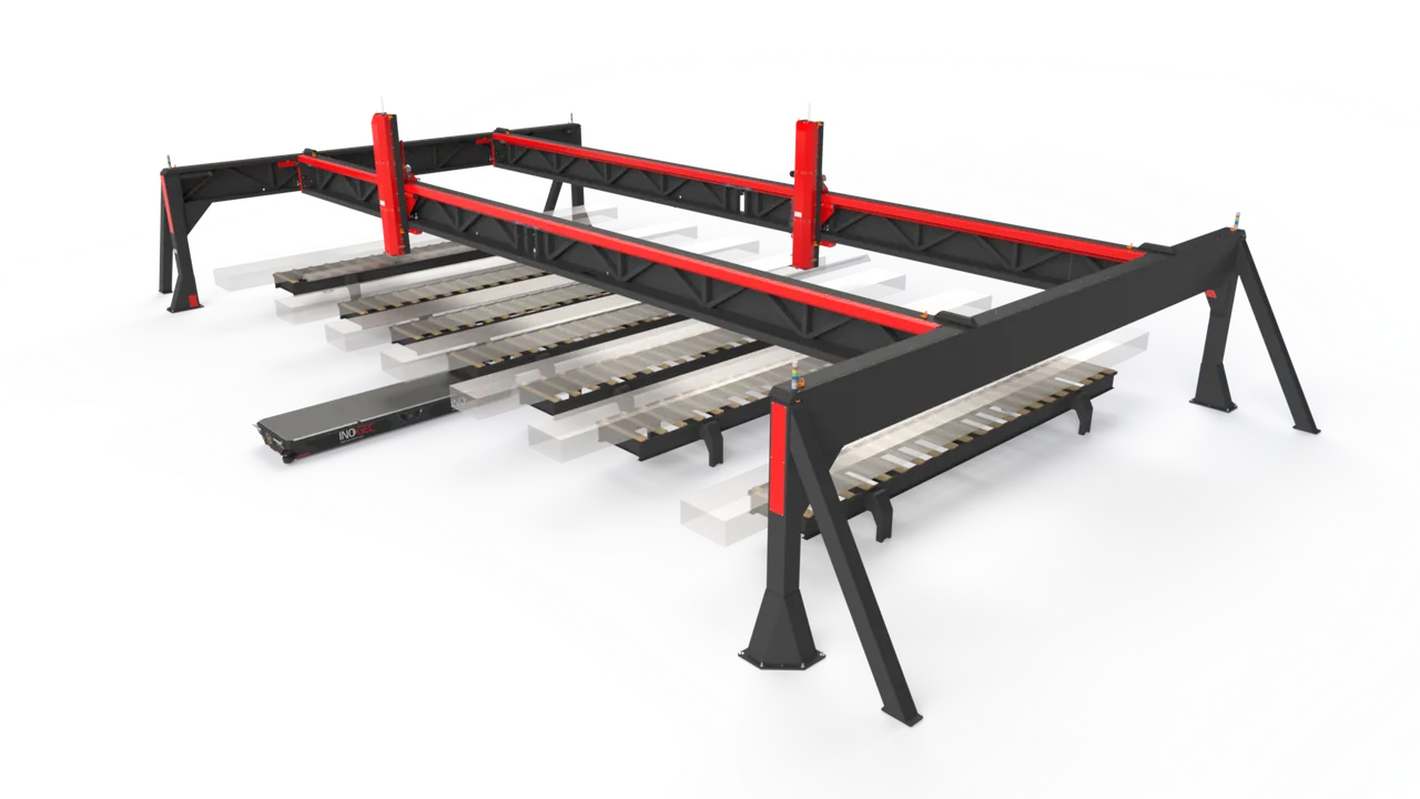 GEN-003 gantry system for handling long parts