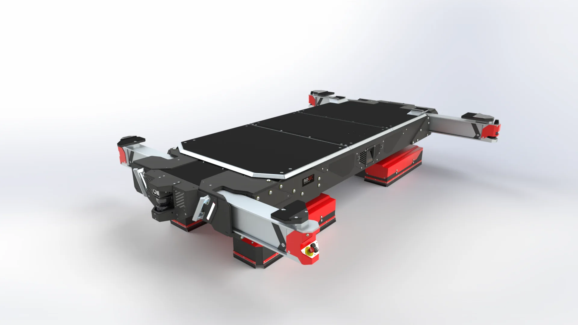 AGV INOGEC Série Plateforme avec plateau configurable