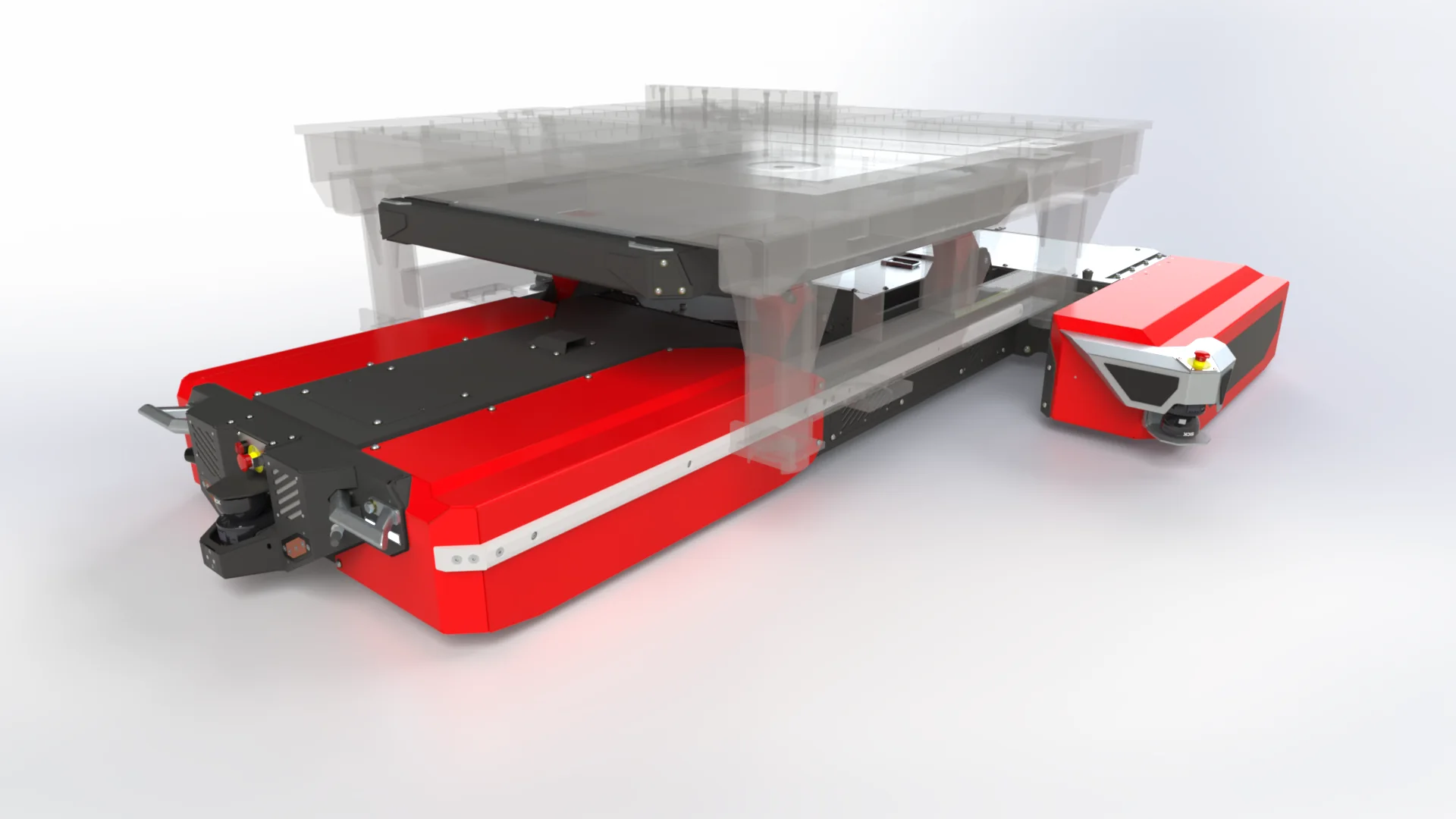 AGV industriel Série Plateforme