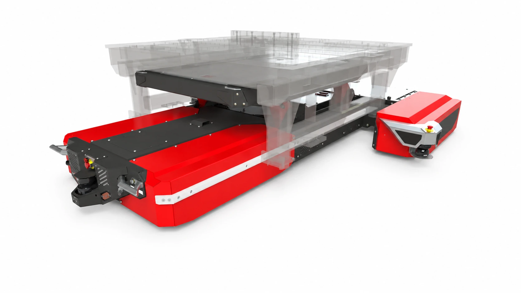 AGV INOGEC configuré pour l’alimentation de ligne